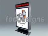 Outdoor LED Screen Scrolling Light Box (FS-S051)