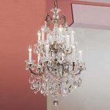 Wedding Modern Crystal Candle Chandelier (WD06066-6+6)