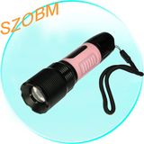 1W LED Flashlight 3 Mode Adjustable Zoom Focus Flashlight