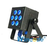 7 10W 4 in 1 LED Flat PAR / LED Slim PAR / LED up Light