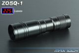 3W CREE Q5 225LM Zoom Cr123 Aluminum LED Flashlights (ZO5Q-1)