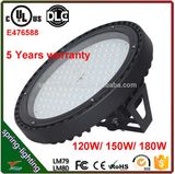 5 Years Guarantee LED High Bay Light cUL Dlc UFO 150W LED High Bay Light