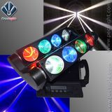 8*10W RGBW LED Spider Beam Moving Head Light