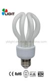 15W CE Approved Lotus Shape Energy Saving Lamp