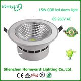 CE RoHS Made in China 7W COB 12W 15W Down Light Dimmable LED COB Ring Light