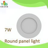 CE RoHS Approved 7W Round LED Panel Lights