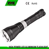 T6061 Aircraft-Grade Hardend Aluminum Flashlight with CREE T6