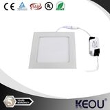 White/Silver Housing Square LED Panel Light 8 Inch 8