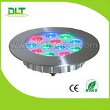 IP68 LED Underwater Light 36W 316# Stainless Steel 24V W/Ww/R/G/B/Y/RGB3in1 Outdoor Waterproof Lighting