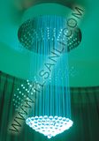 Dia 60cm Side Sparkle Fiber Optic Lighting Chandelier