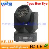 7PCS Bee Eyes LED Moving Head Light