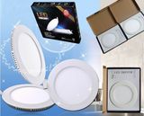 18W, Round, Ultra-Thin Dimmable LED Ceiling Panel Light