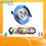 All Kinds of Color 3W LED Ceiling Light