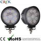 Round 27W LED Work Light with CE RoHS IP68 (CK-WE0903A)