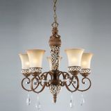 Glass Chandelier (BR1018C5)