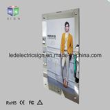 Wall Mounted Customized Acrylic Crystal Frame LED Light Box