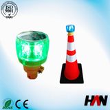 Red & Blue Solar Flashing Warning Light LED, Emergency Light