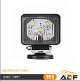 CREE15W IP67 Bright Square Beam LED Work Light