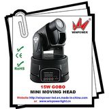 LED Mini 15W Spot Moving Head Light for Stage Light