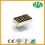 0.25'' 3 Digit 7 Segment LED Display