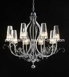 Crystal Iron Chandelier (HBC-9068)