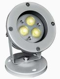 3W RGB Outdoor Garden LED Lights with Round & Spike Base IP67 (HX-HGL98-3W)