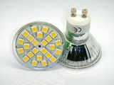 24LEDs 5050 SMD GU10 LED Spotlight (JR-S50-GU10-24)