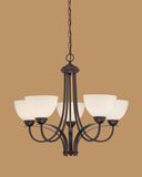 Hot Sale Chandelier with Glass Shade (1935RBZ)