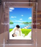 Chinese Hot Sell Acrylic Crystal LED Light Box with Screw