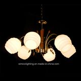 Glass Golden Antique Chandelier Lighting Tb1028-6L