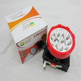 2015 Best Selling Products 9LED Rechargeable LED Headlights