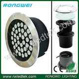 Square Garden High CRI RGBW 36W Underground LED Light