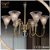 2014 New Hot Sale Glass Hanging Modern Chandelier (MD6001)