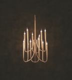 Simple Candle Copper Chandelier (N10029-6-6)