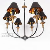 Traditional Style 6 Lights Chandeliers with UL (018003)