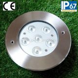 Round 6W CREE LED Inground Garden Lights (JP82661)