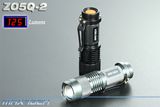 3W CREE Q5 125LM Zoom AA Aluminum LED Flashlights (ZO5Q-2)