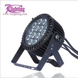 Waterproof 14X15W LED Flat PAR RGBWA IP65 LED Wash Light Project