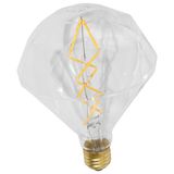 Flat Diamond Bulb LED Light Bulb with 6.5W 650lm