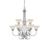 Hot Sale Chandelier with Glass Shade (1369RS)