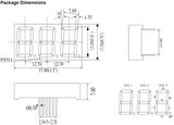 0.53 Inch 3 Digits 7 Segment LED Display