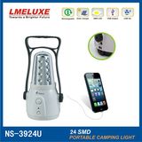 12PCS SMD LED Rechargeable Camping Light