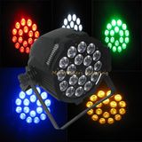 18PCS*10W 4in1 LED Flat PAR Light/ Stage Light