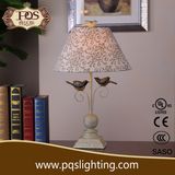 Double Colorful Bird Modern Polyresin Mini Table Lamp