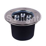 6W High Power Outdoor Waterproof Yellow LED Underground Light