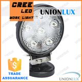 Hot Sale 18W Round LED Work Light LED Tractor Working Lights 10V-30V Auto LED Work Light