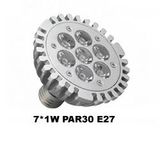 LED Par30 7x1W