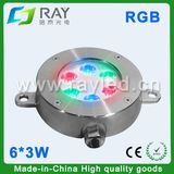 6W/18W RGB LED Lamp Underwater Swimming Pool Light