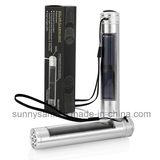 5 LEDs Aluminum Solar Flashlight for Trip Camping Emergency