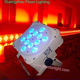 12*10W RGBWA Wireless DMX Battery Power LED Flat PAR